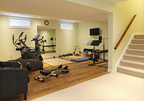 modart basement exercise-room